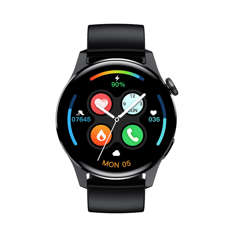 The watch3pro smartwatch is suitable for Bluetooth calls, NFC access control, watch payment, blood oxygen and blood sugar health monitoring Item Picture