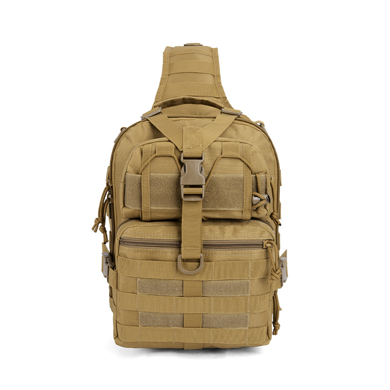 Yitu men's single-shoulder crossbody bag, new outdoor lure tactical backpack, steel ball multi-functional waist bag, men's slingshot bag Specification image