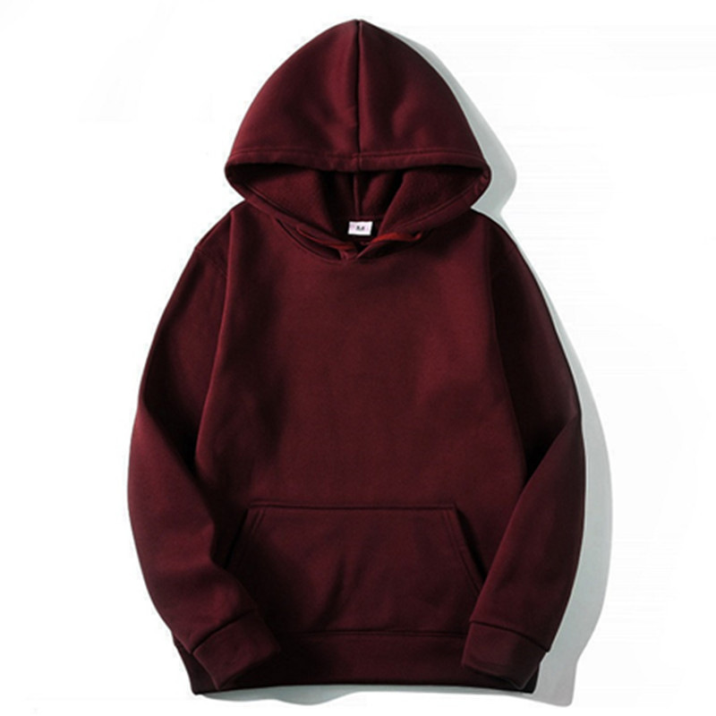 220g fabric European-sized factory direct supply for export men's and women's autumn and winter sports pullover hoodie, loose and large size plus details Picture