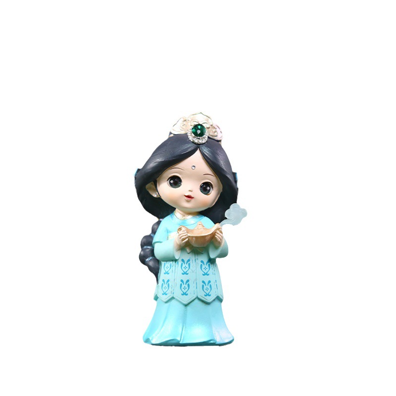 Creative new Dream Shadow Princess blind box figurines, ancient-style girl resin tabletop ornaments, wholesale girls' gifts, national trend Item Picture