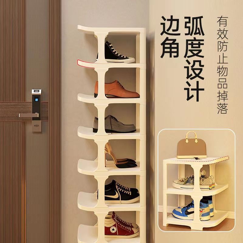 Douyin simple dust-proof dormitory, small and space-saving, multi-story, door-to-door, corridor shoe cabinet, shoe storage and storage shoe cabinet Application Scenario