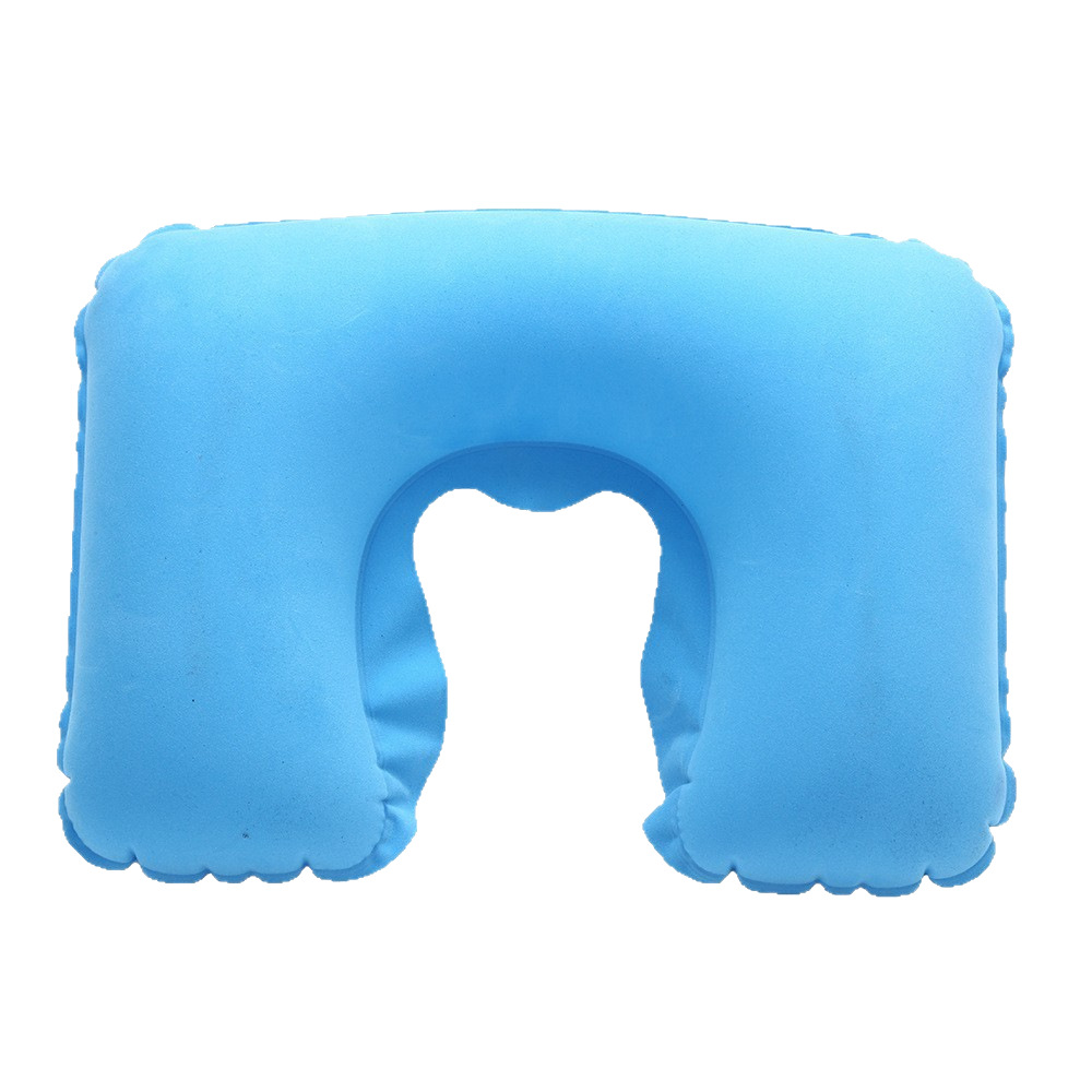 Portable inflatable U-shaped pillow, inflatable U-shaped pillow, inflatable pillow, inflatable U-shaped pillow Item Picture