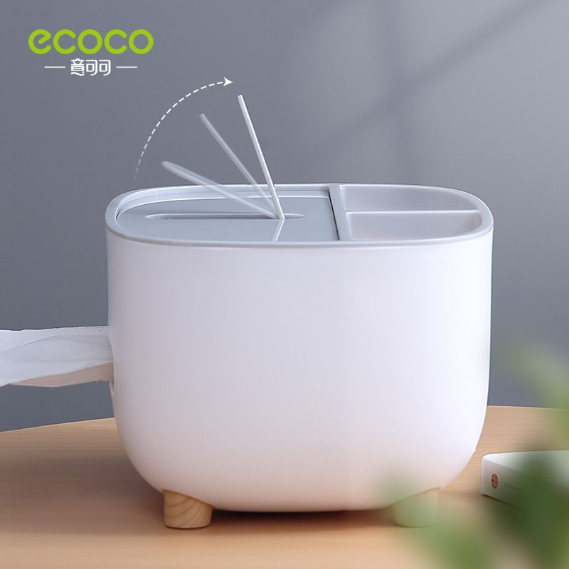 Desktop tissue box, high-end creative, light luxury, multi-functional storage tissue box, high appearance level, source factory Specification image