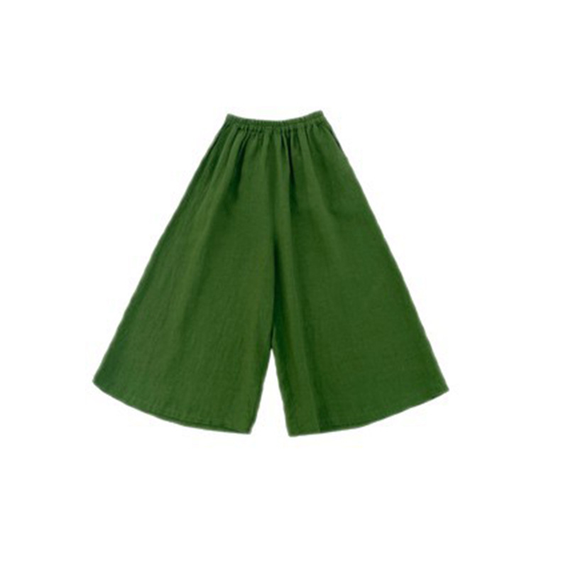 微喇鲨鱼裤/冰丝防晒裤/休闲女裤/女裤/裤子白底实物图