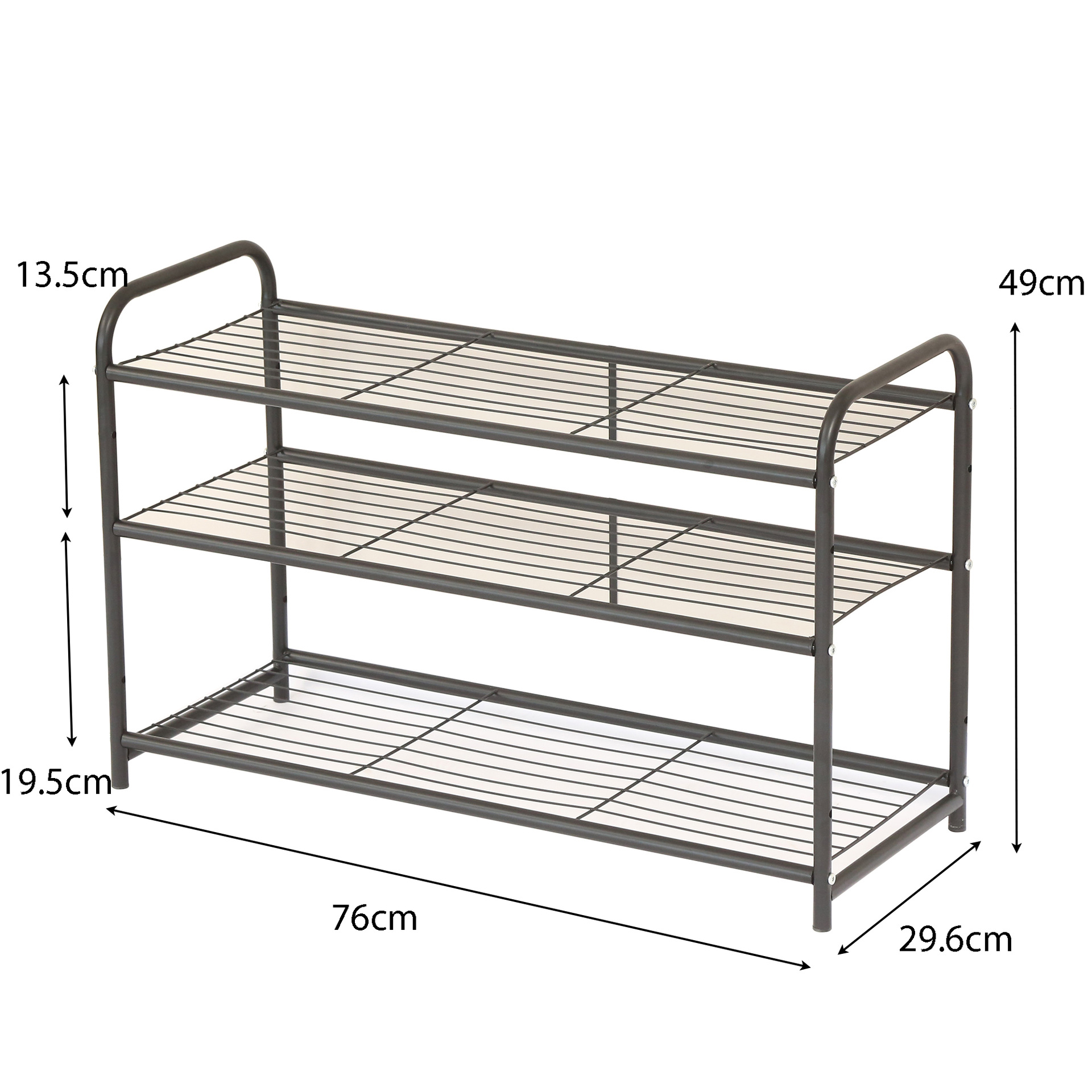 Metal Shoe Rack Storage, Economical Dormitory Combination, Indoor Shoe Cabinet, Shoe Rack, Multi-Layer Household Simple Shoe Rack At The Door Item Picture