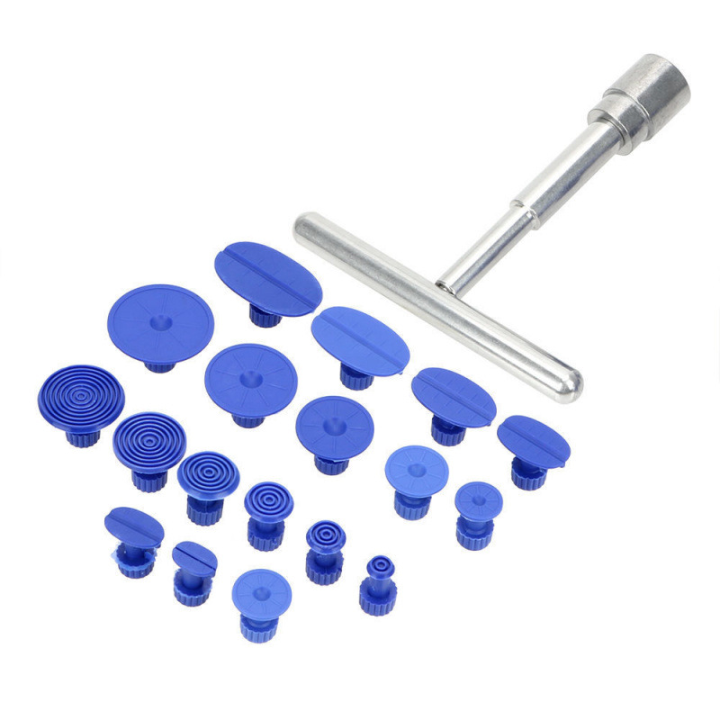 The car dent repair sheet metal tool suction cup can pull the car body powerfully without leaving any marks or damage to the full set of door concavity and convexity