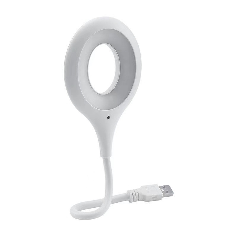 Voice-controlled ambient light, smart voice night light, soft light for sleeping, bedroom light, usb interface, eye-protecting night desk lamp Item Picture