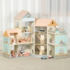 Children's educational toys, role-playing dollhouses, wooden building blocks, simulation villas, diy princess castles, gifts Application Scenario