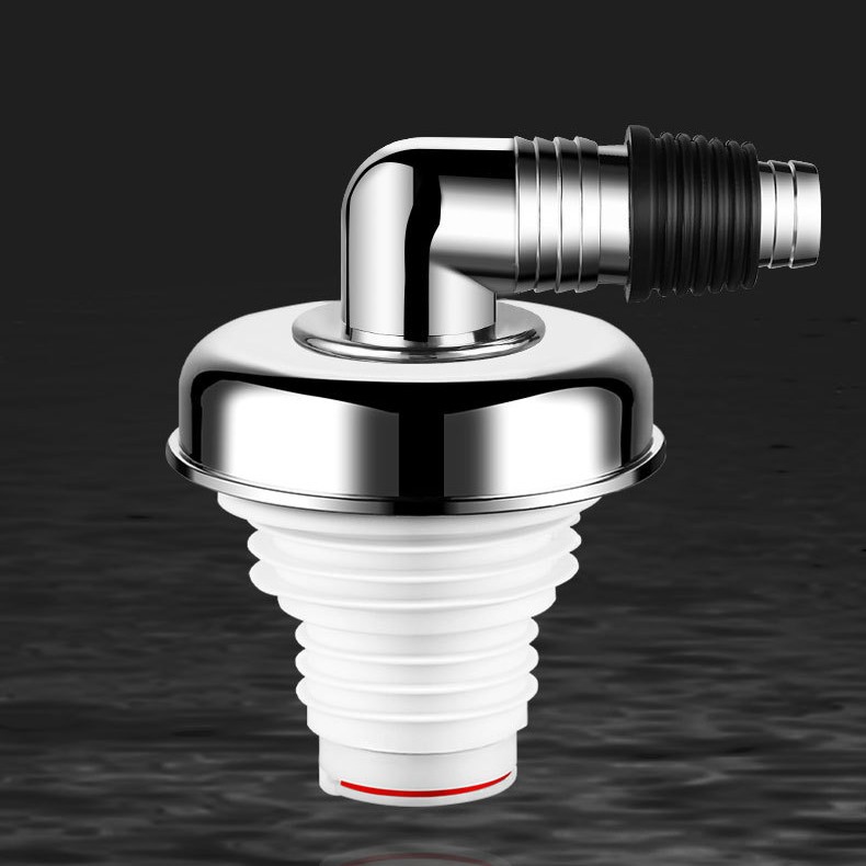 The three-way drain pipe for the washing machine, the joint of the drain pipe and the floor drain, is connected to the three-way manifold, and the water distributor is split into two Application Scenario