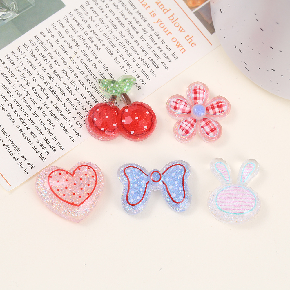 AB胶 环氧树脂贴片手工材料奶油胶手机壳diy发饰配饰切面闪粉配件