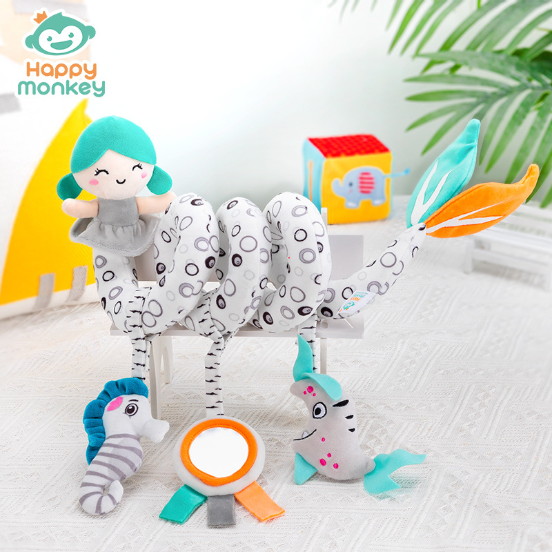 Happy monkey Baby Bed, Nordic-style hanging pendant, baby bed bell, Bedside comfort toy manufacturer Application Scenario
