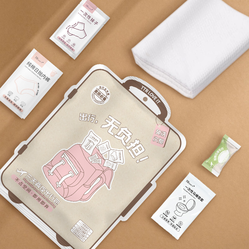 一次性浴巾实物图