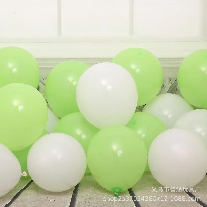 2.2-gram 10-inch thickened balloon birthday party matte latex balloon Wedding decoration scene wedding arrangement Application Scenario