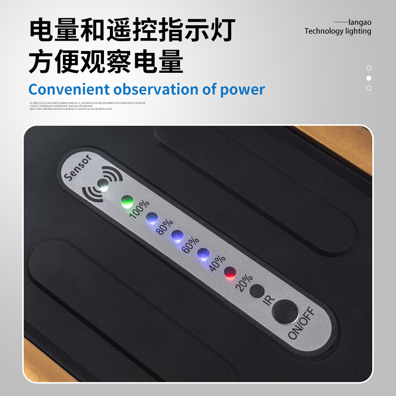 The 100W solar street lamp for outdoor courtyard lighting is energy-saving, waterproof and dustproof details Picture