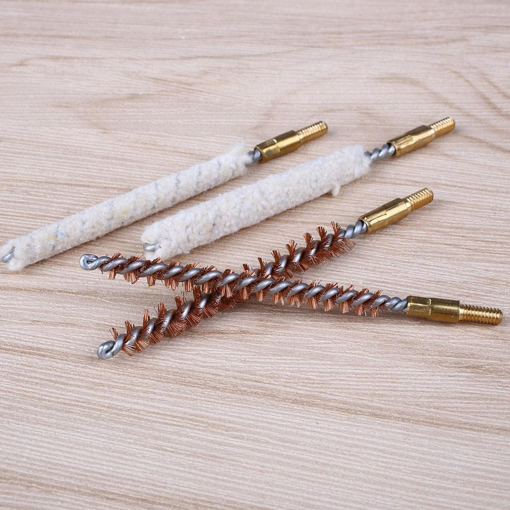 Cross-border bestseller supply.17.22 caliber barrel cleaning, maintenance and care set, brass material gun brush set Application Scenario