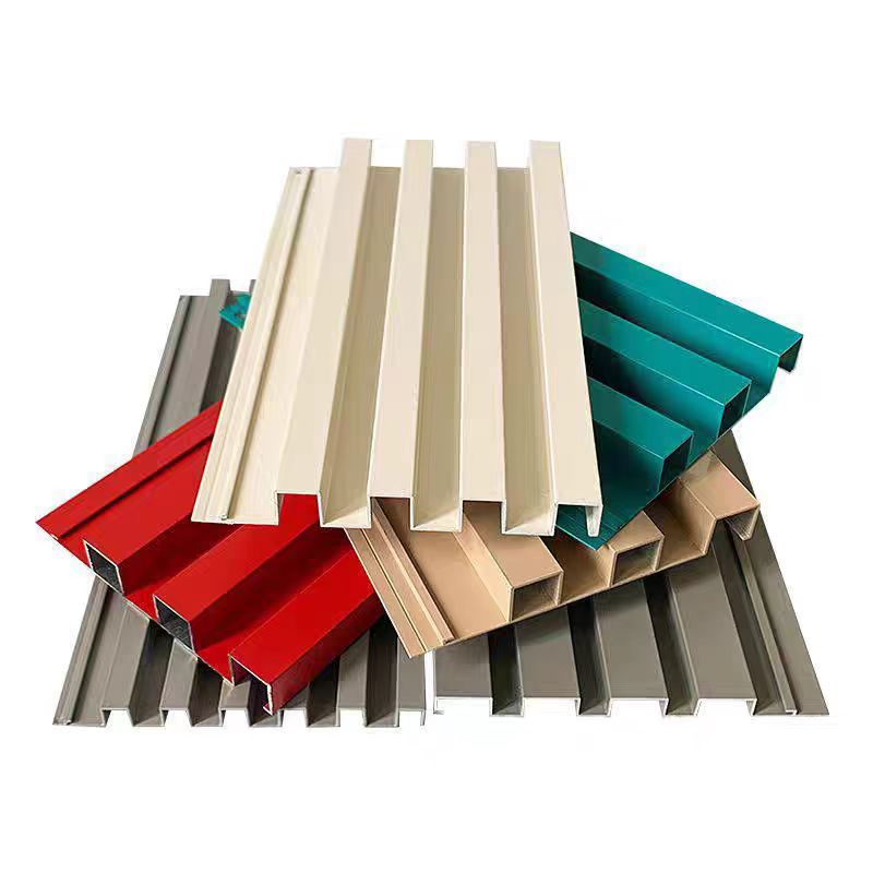 铝合金波浪板幕墙广告门头装饰长城板格栅凹凸铝单板波纹板铝型材产品图