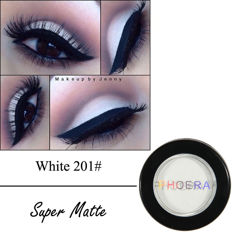 PHOERA monochrome eyeshadow matte Eyeshadow 12 colors Specification image