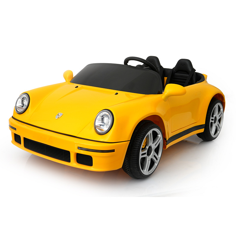 儿童电动汽车保时捷电动车四轮遥控宝宝玩具车小孩男女充电可坐玩