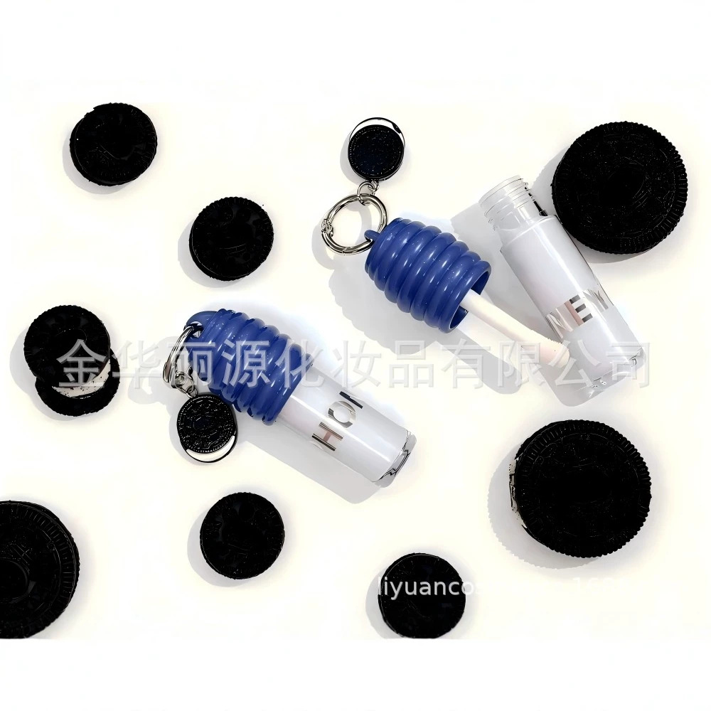 New cross-border foreign trade LIPOREO Sandwich LIP GLOSS Chocolate Lip Gloss Oreo Lip Gloss Specification image