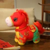"Bring wealth and good fortune, Year of the Horse mascot plush toy doll, zodiac Little horse figurine, event gift company, Prosperity Horse. Application Scenario