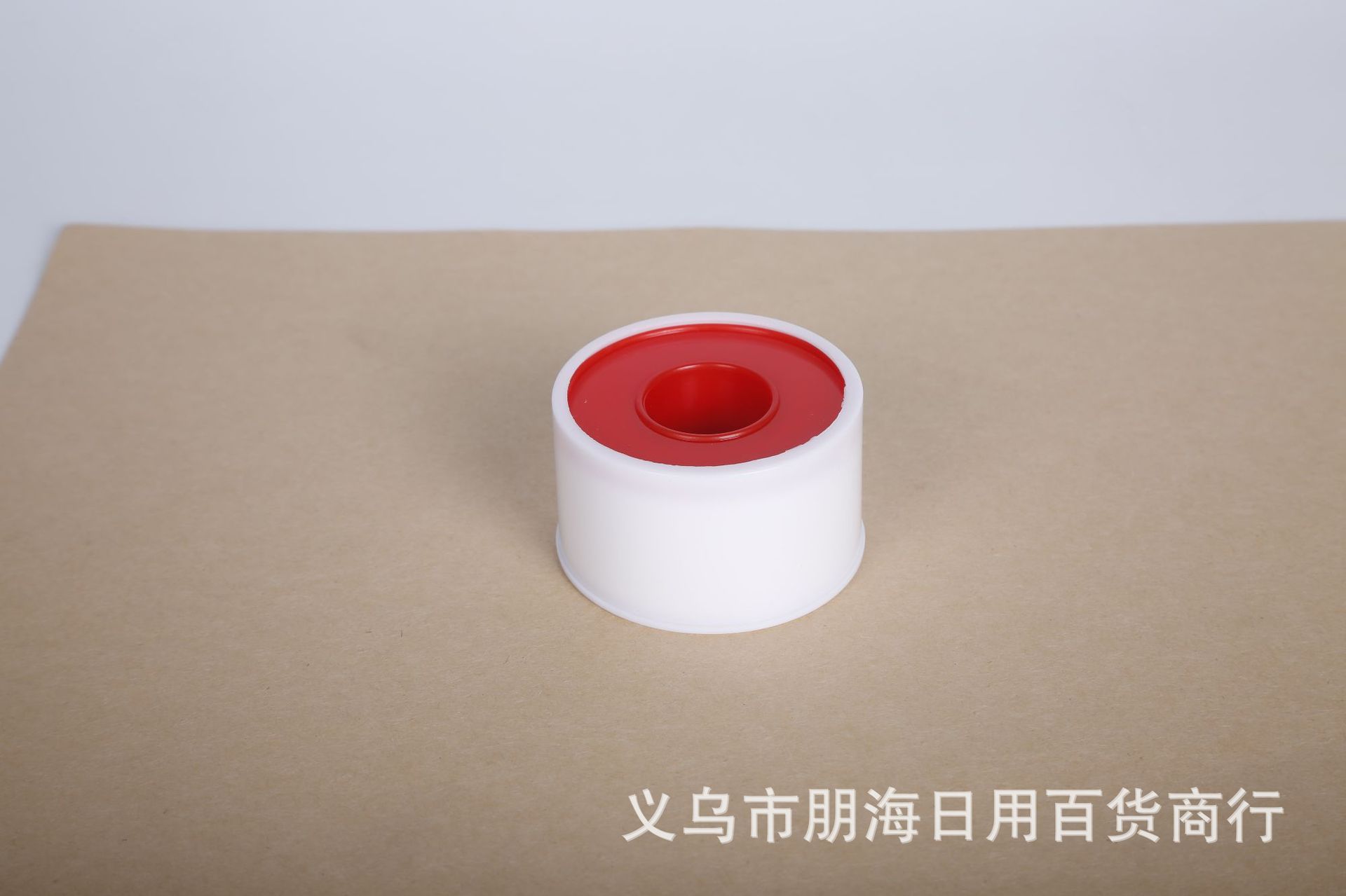 White cotton sports tape (red core, white sleeve) 2.5cm*5m*12 rolls *30 boxes Hot melt adhesive white cotton tape Specification image