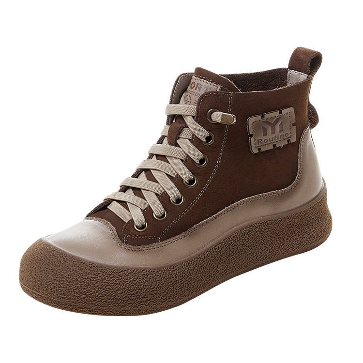 中筒靴/靴子/短靴高跟/高筒靴女秋冬/短靴子白底实物图