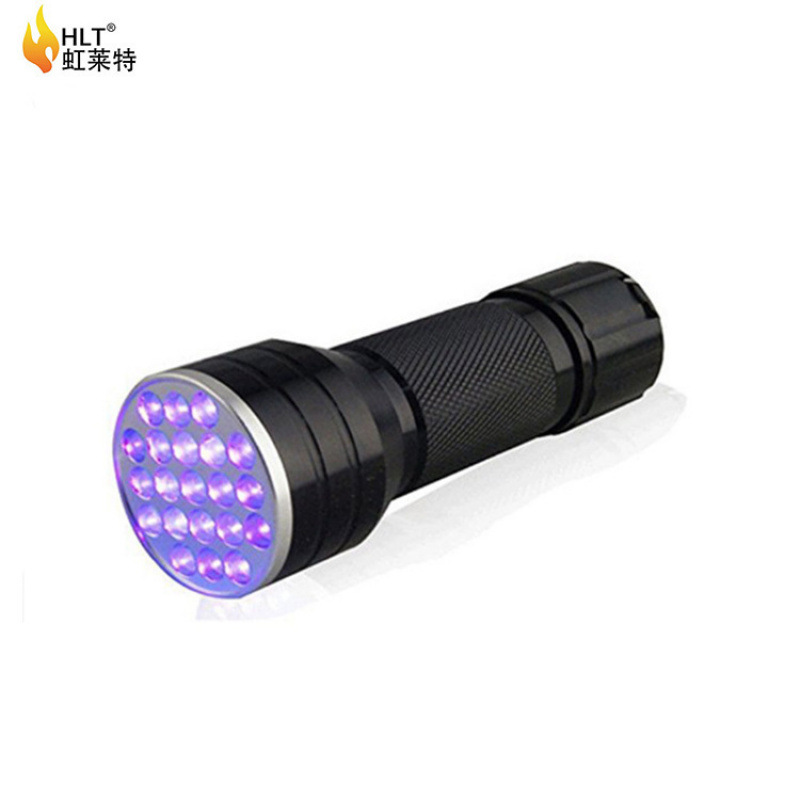 Free Logo21led Flashlight 100Uvled395 Banknote Detector Lamp Scorpion Lamp Urine Stain Detection Application Scenario