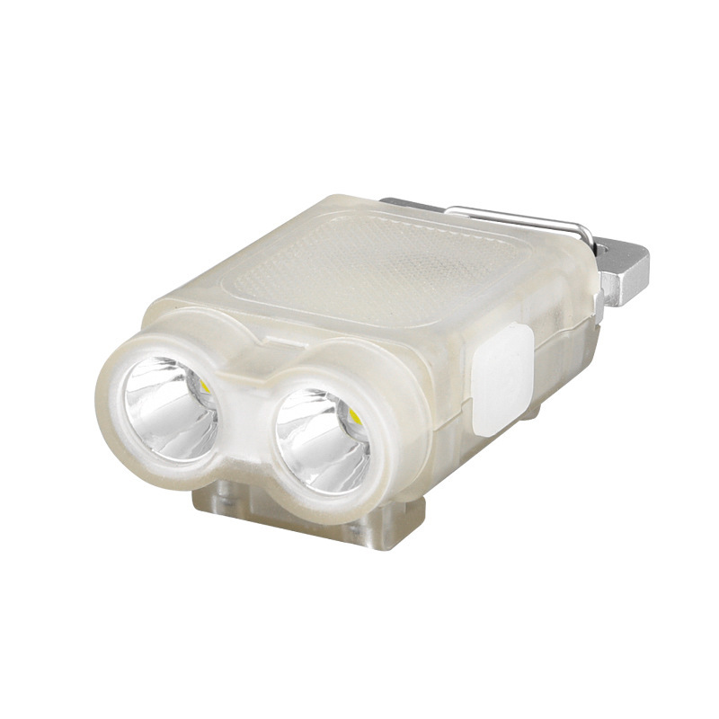 New cross-border keychain, multi-functional cap clip, night fishing headlight, outdoor strong light, long battery life, portable mini flashlight Item Picture