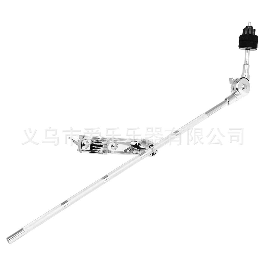 Drum kit expansion stand, cymbal expansion clamp, electroplated process, professional support, extended solid iron rods, freely adjustable Specification image