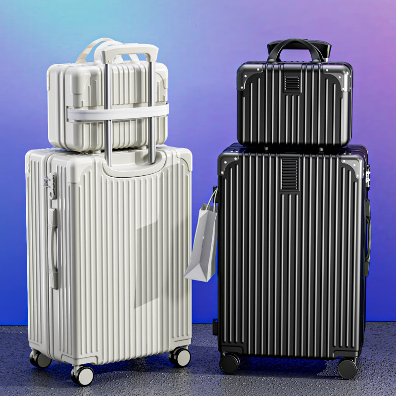 行李箱新款男拉杆箱密码箱子万向轮女学生大容量结实耐用旅行皮箱产品图