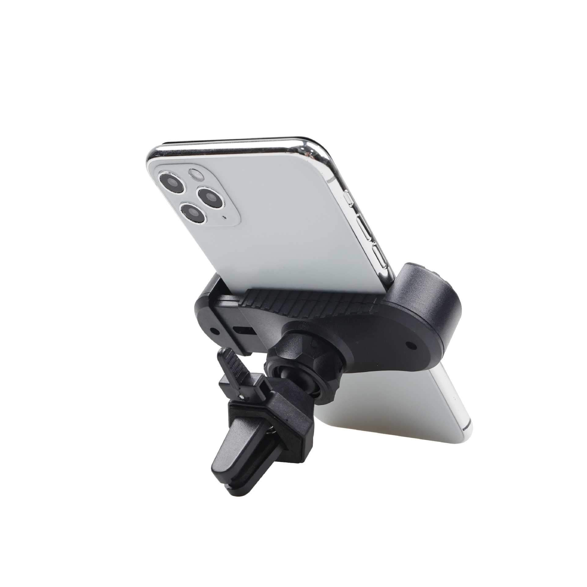 New 360-degree rotating car air outlet mobile phone stand wholesale, car stretchable lazy navigation stand Application Scenario