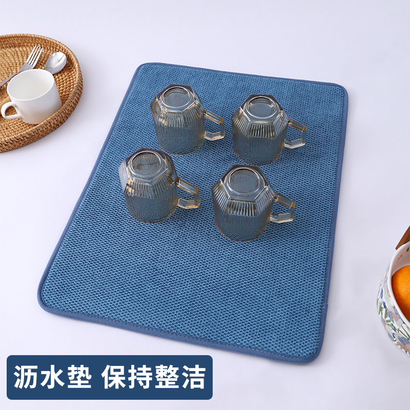 隔热垫创意/杯垫/小麦秸秆餐垫/餐桌垫/餐桌防烫垫产品图