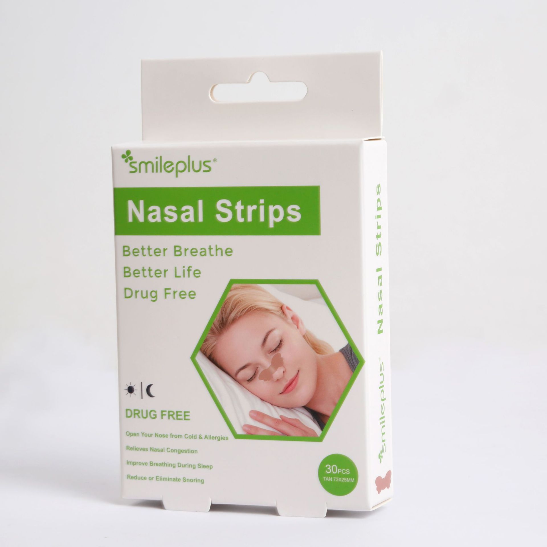 仅供跨境加大运动量透气舒缓睡眠打鼾贴鼻批发