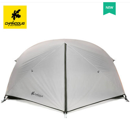 Factory direct sales 15D silicone lightweight hiking tent, double outdoor rainproof camping tent for the wild