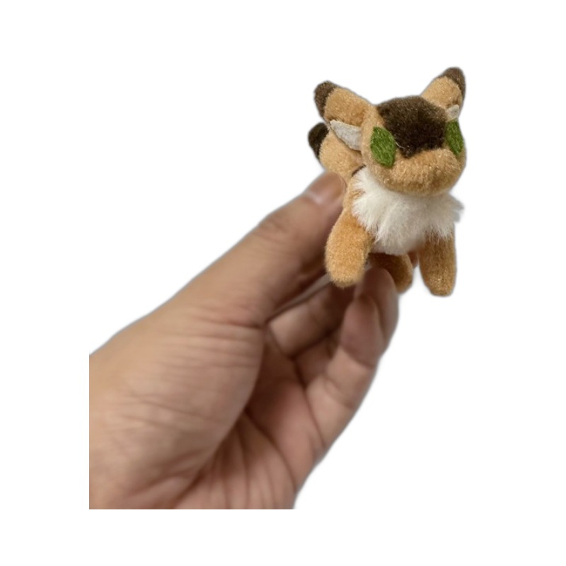 宫崎骏周边龙猫巴士黑猫琪琪龙猫毛绒公仔玩偶包包小挂件钥匙扣白底实物图