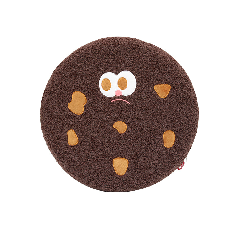 Wholesale of memory foam cartoon cookie seat cushions, Recreation House slow rebound flatbed cushions, anti-slip thickened chair cushions Item Picture