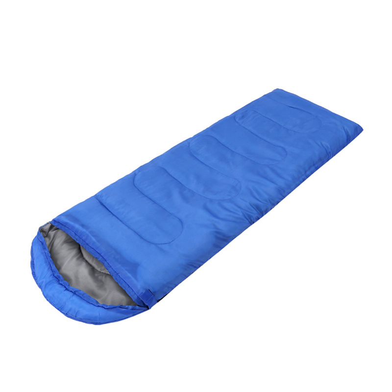 Cross-border outdoor sleeping bag, envelope-style cap sleeping bag, all-season warm and moisture-proof portable camping sleeping bag for adults details Picture