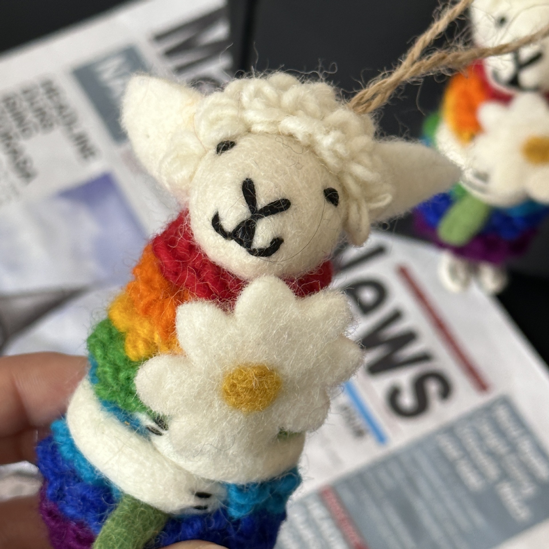 公仔挂件实物图