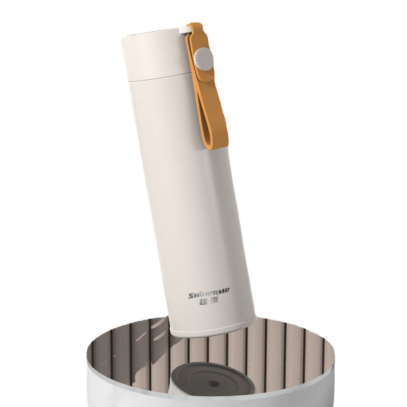 保温杯/钛杯/杯子/喝水保温杯/水杯白底实物图