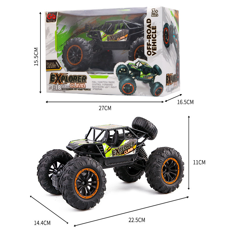 Extra-large remote-controlled off-road car toy car charging power professional high-speed four-wheel drive climbing car boys and children racing car Item Picture