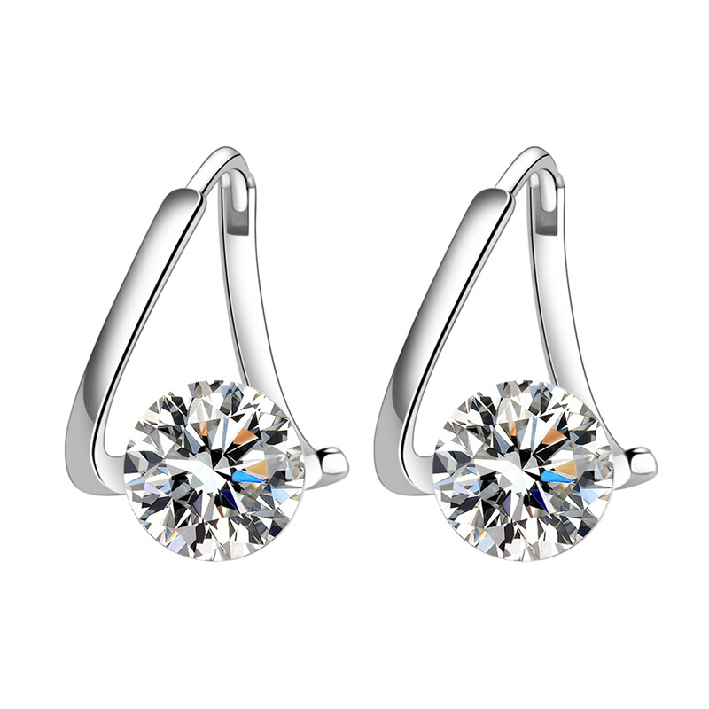 Amazon Cross-border new earrings: Irregular stud earrings with a Korean Instagram style, fashionable and light luxury earrings Item Picture