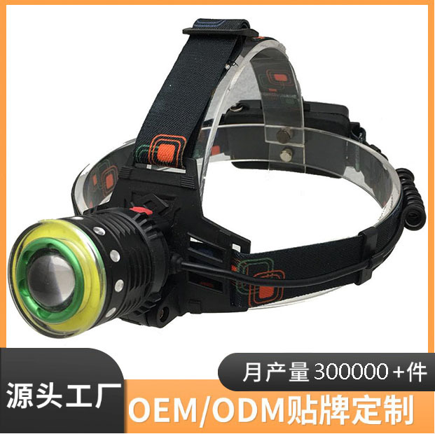 头灯可以换电池/头戴式户外灯/康铭头灯/车灯/头灯产品图