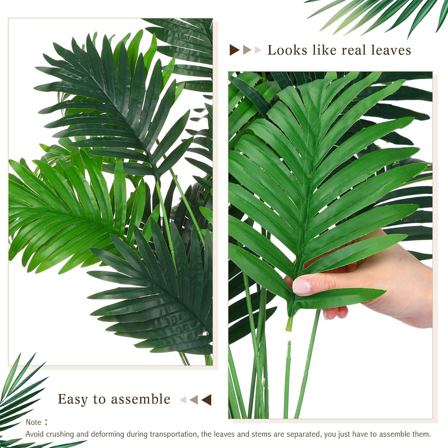 白桦树树叶/春天花园/微缩树桩古树/绿植仿真树/白桦树叶子白底实物图