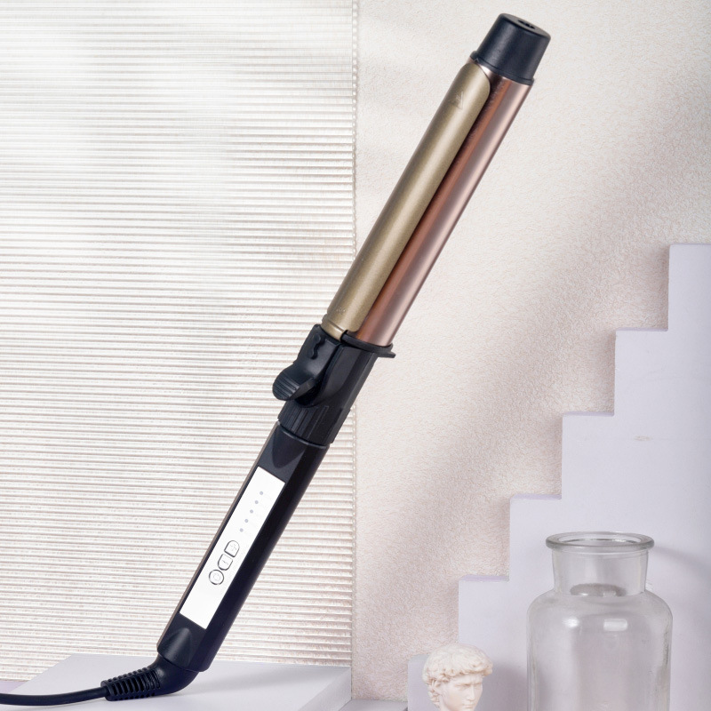 大卷旋转电卷棒天千卷棒影楼化妆师专用蛋卷卷发棒小号超细卷发器