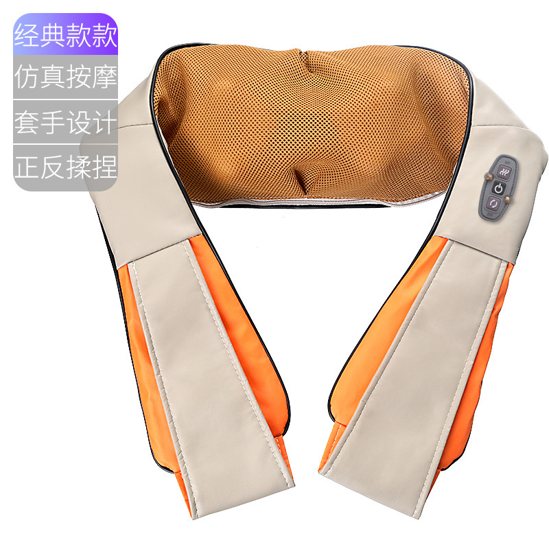 Car and household dual-purpose kneading massage shawl, sales gift, neck and shoulder massager, cervical massage manufacturer wholesale gift Item Picture