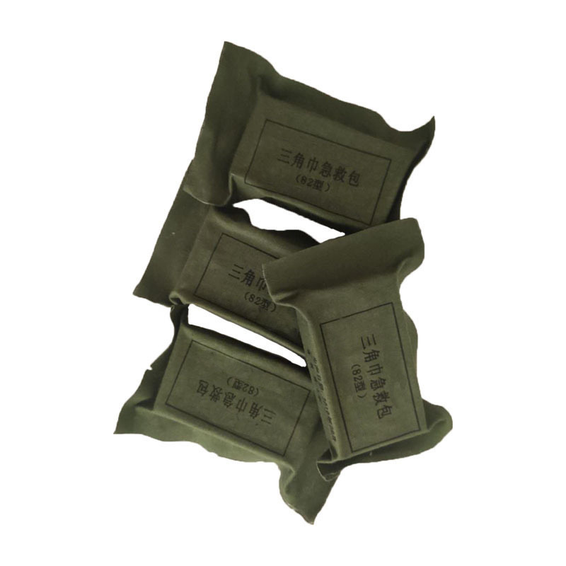 Factory direct sales training 82-type triangular bandage first aid kit, Jihua compressed bandage outdoor portable training triangular bandage kit details Picture