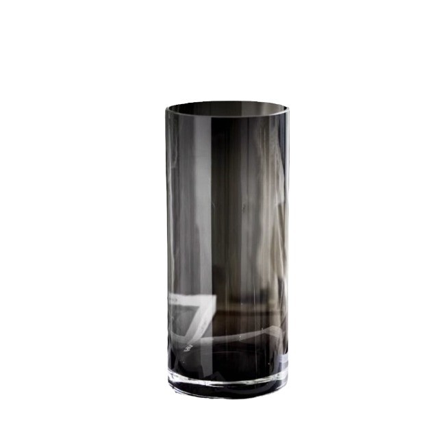 Factory direct sales of glass vases, modern and simple home decorations, vases for living rooms, bedrooms, hotels and model rooms Item Picture