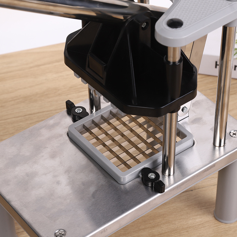 2024 New model French fries machine, all-stainless steel household potato slicer, cucumber slicer, slicer Application Scenario