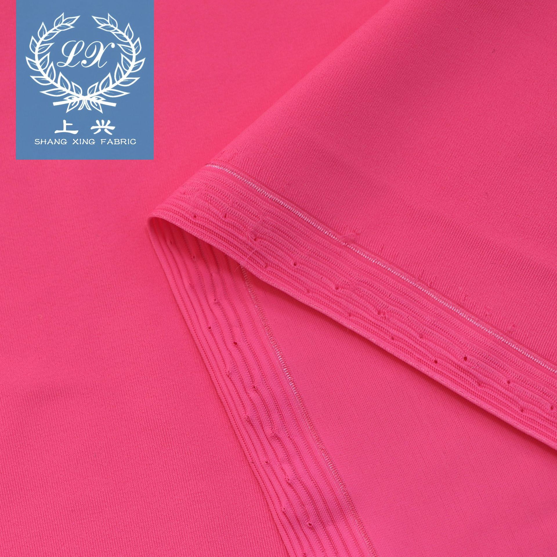 比基尼锦氨莱卡泳衣布料180g锦氨四面弹平纹泳衣弹力布产品图