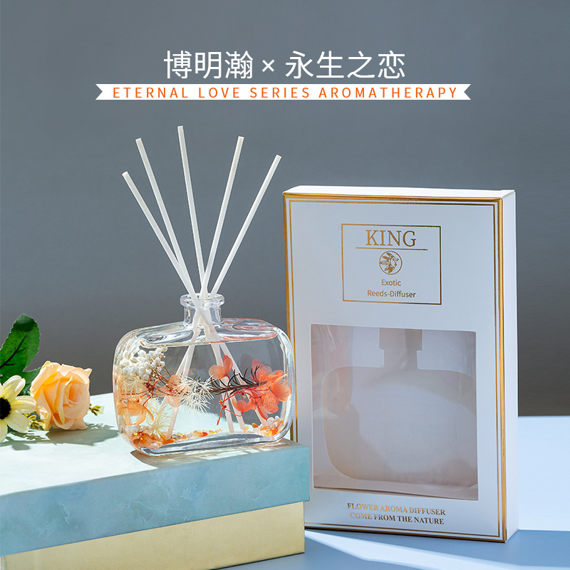 无火香薰精油家用室内香熏卧室香水卫生间厕所除臭香薰扩香摆件